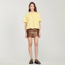 T-Shirt Corta E Larga>Sandro Paris Best Sale
