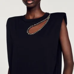 T-Shirt Gon Goccia A Strass><noscript><img width=