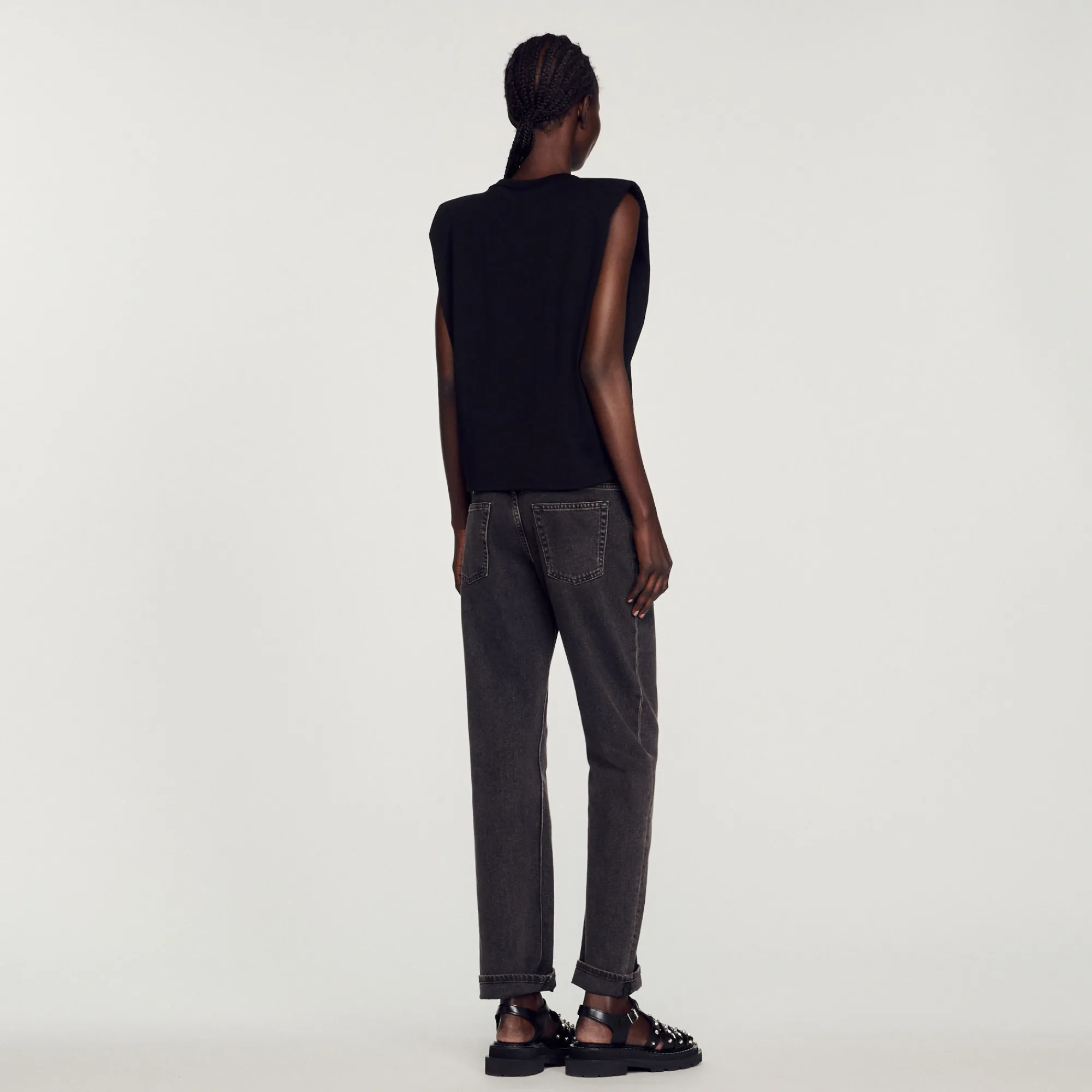 T-Shirt Gon Goccia A Strass>Sandro Paris Cheap