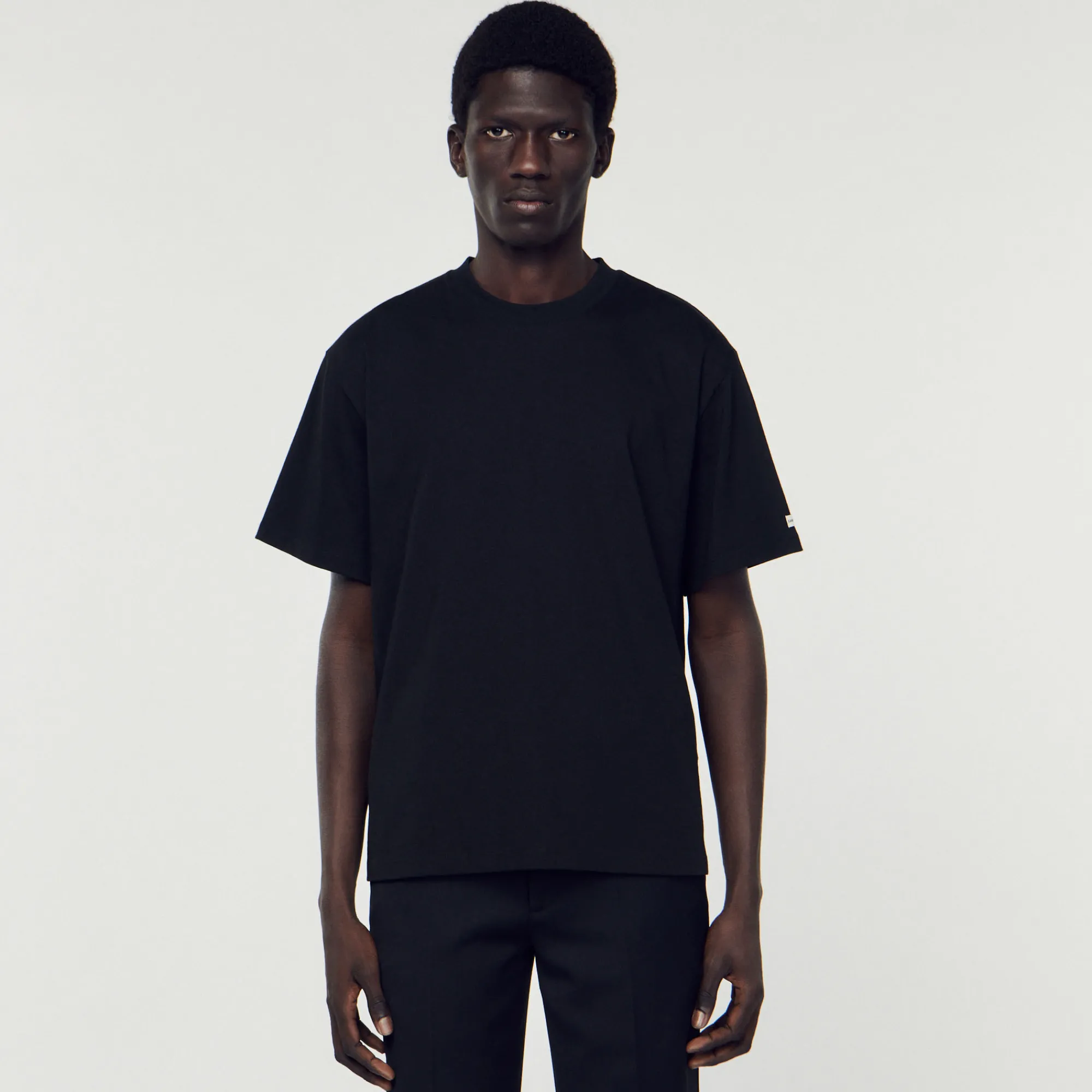 T-Shirt In Cotone Bio>Sandro Paris Store