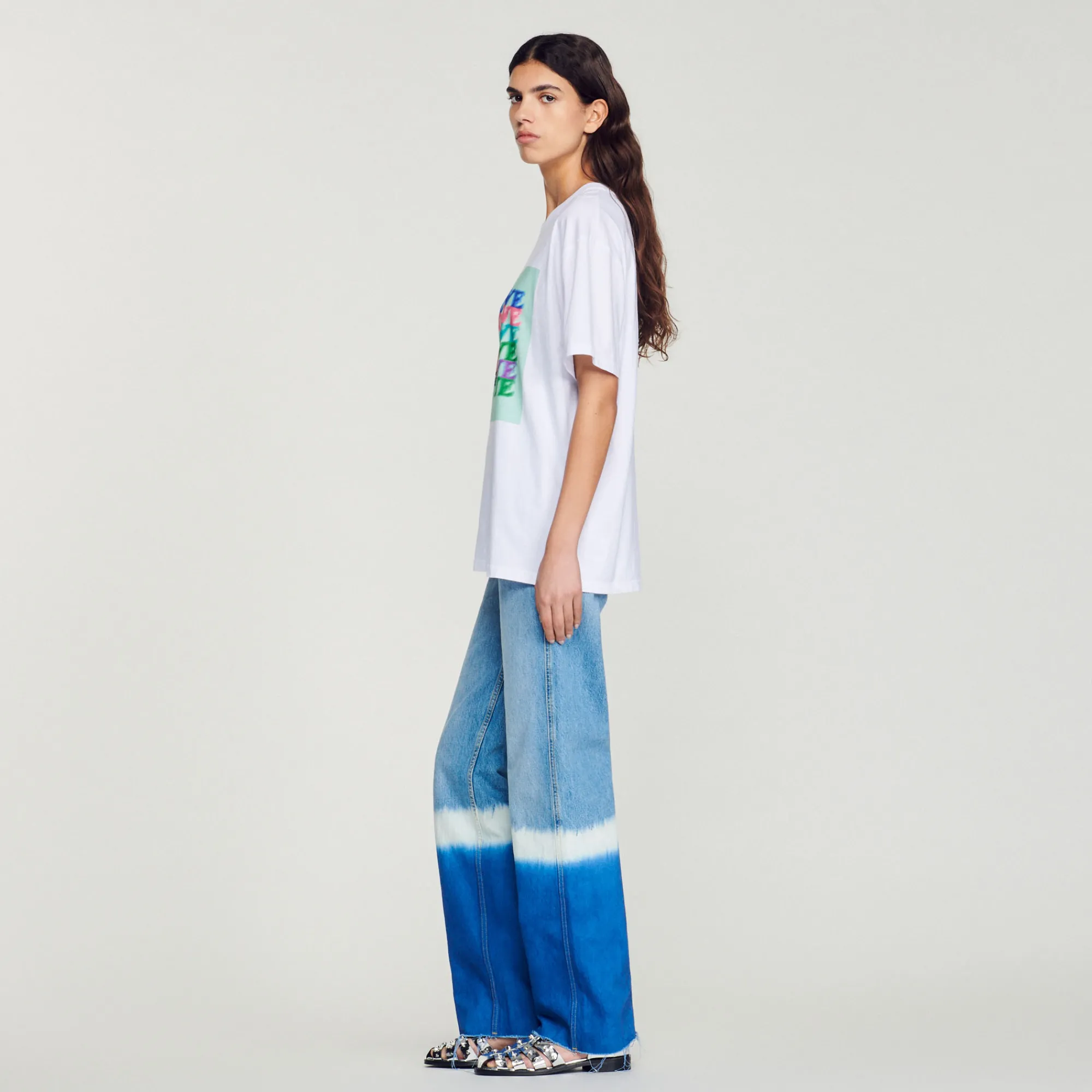 T-Shirt Smiley®>Sandro Paris Cheap