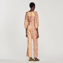 Tuta Pantalone Con Stampa><noscript><img width=