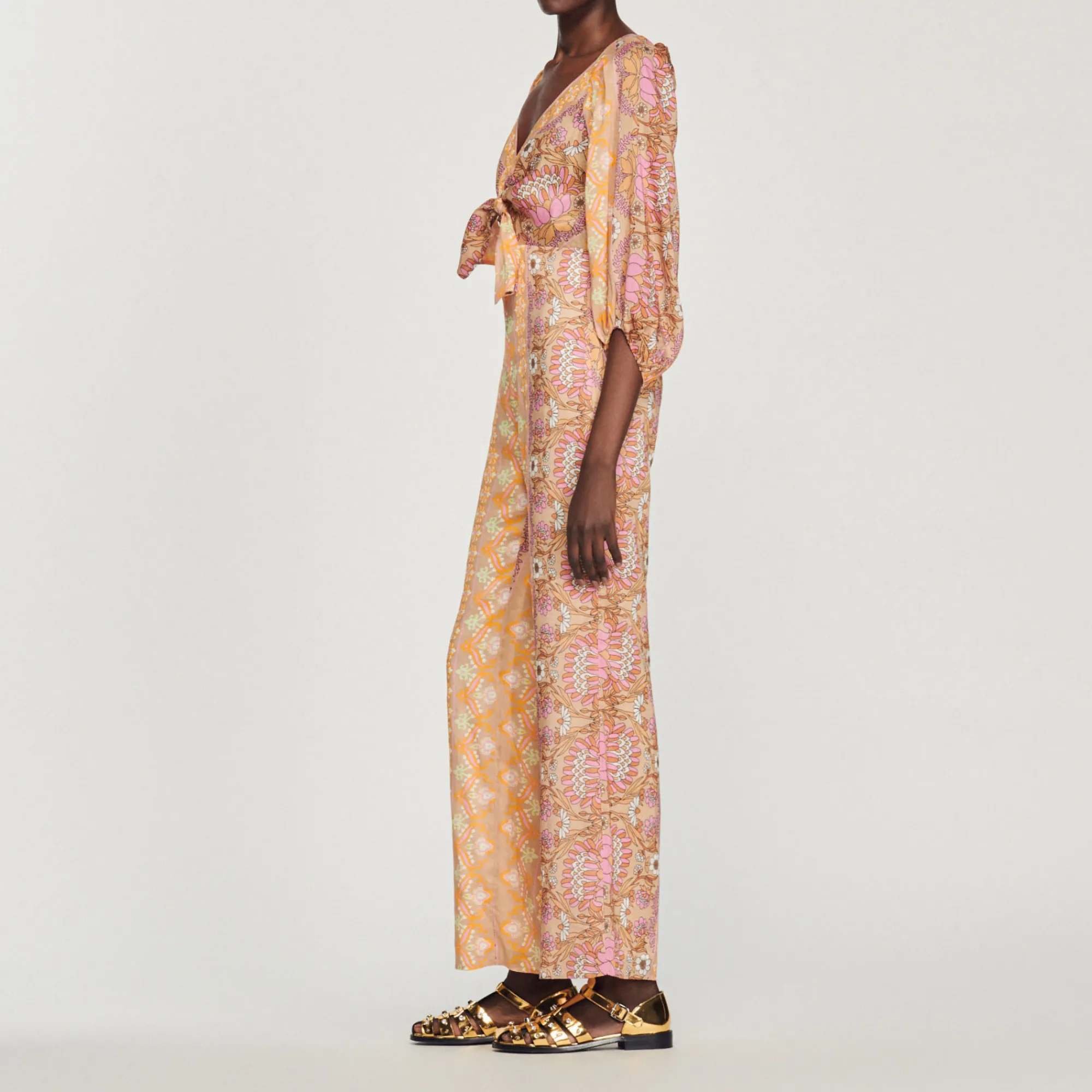 Tuta Pantalone Con Stampa>Sandro Paris Cheap