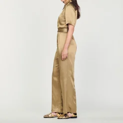Tuta Pantalone In Satin><noscript><img width=