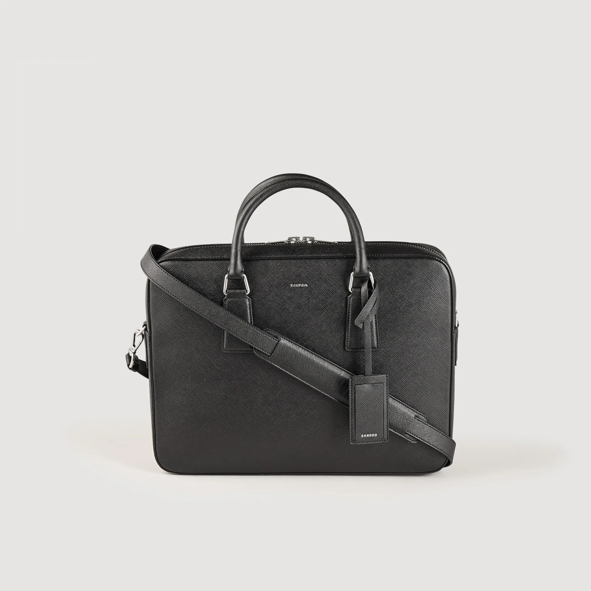Ventiquattrore In Pelle Certificata>Sandro Paris Outlet