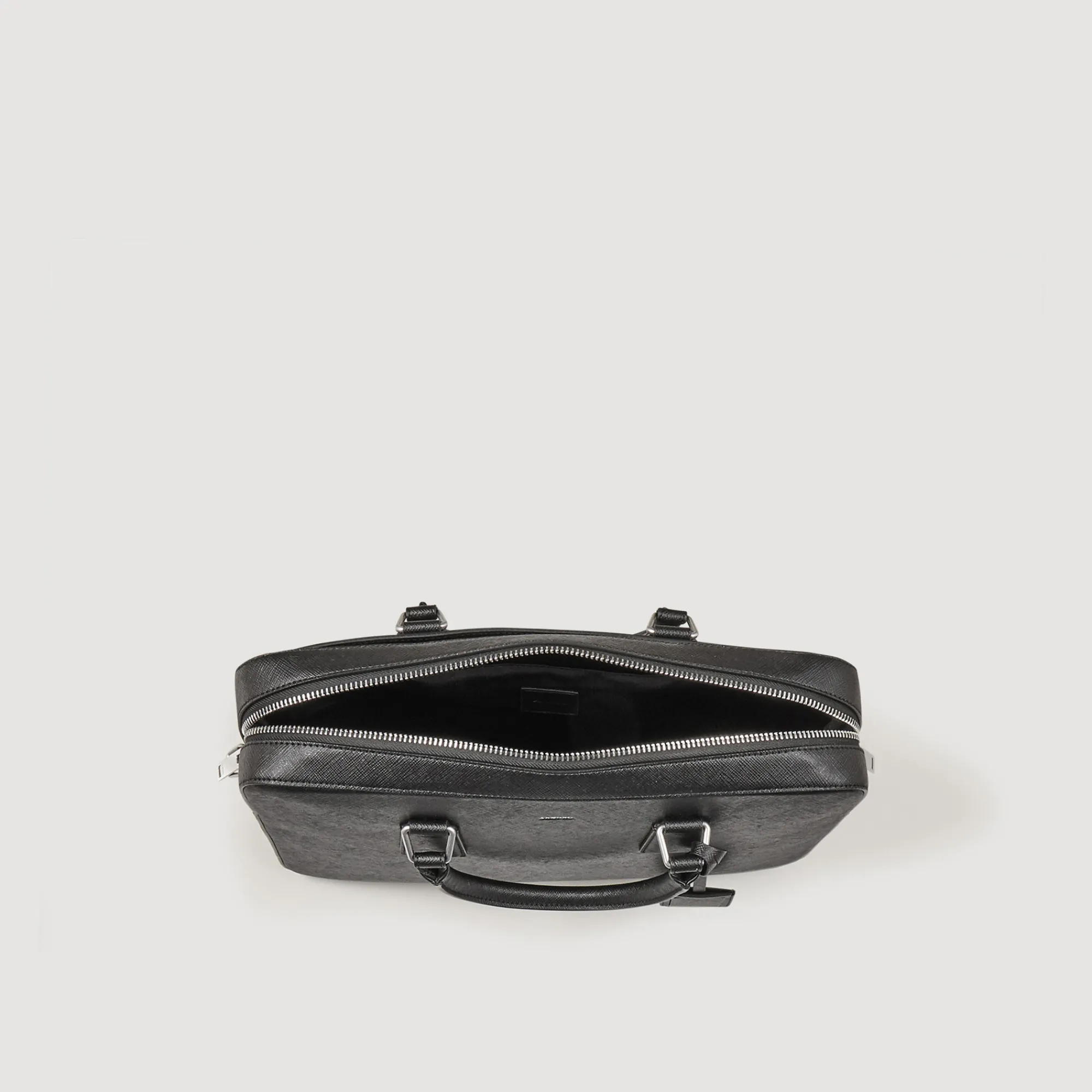 Ventiquattrore In Pelle Formato Slim>Sandro Paris Clearance